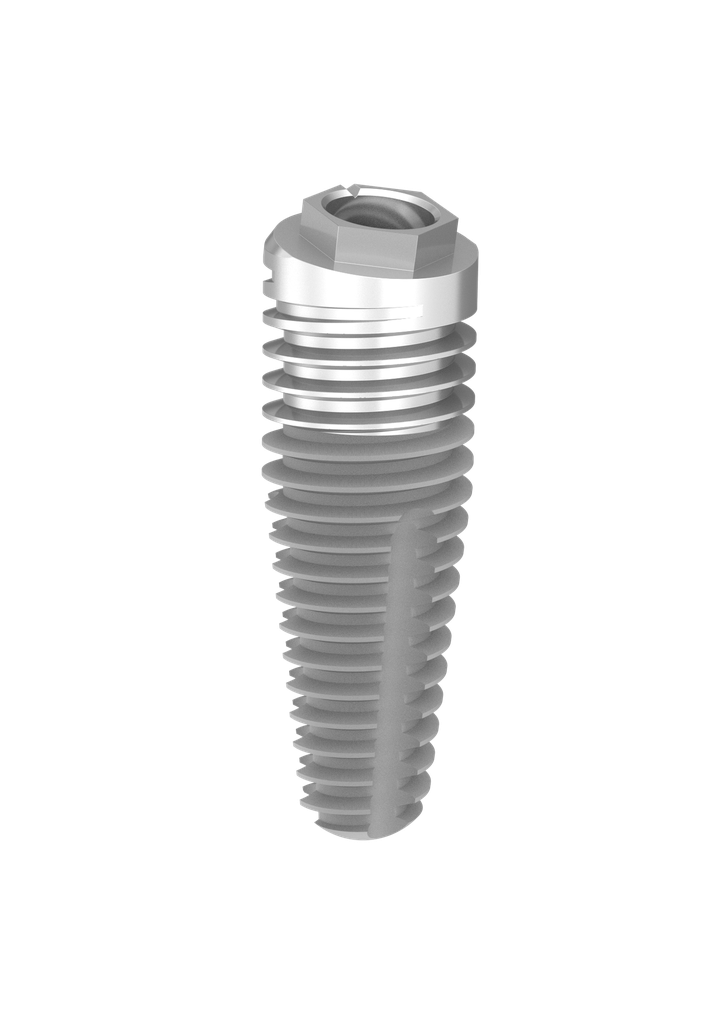 ⌀4 x 11.5mm 12° MSC External Hex Implant