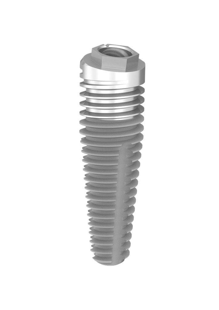 ⌀4 x 13mm 12° MSC External Hex Implant