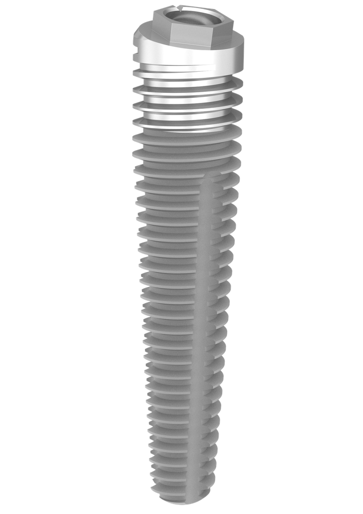 ⌀4 x 18mm 12° MSC External Hex Implant