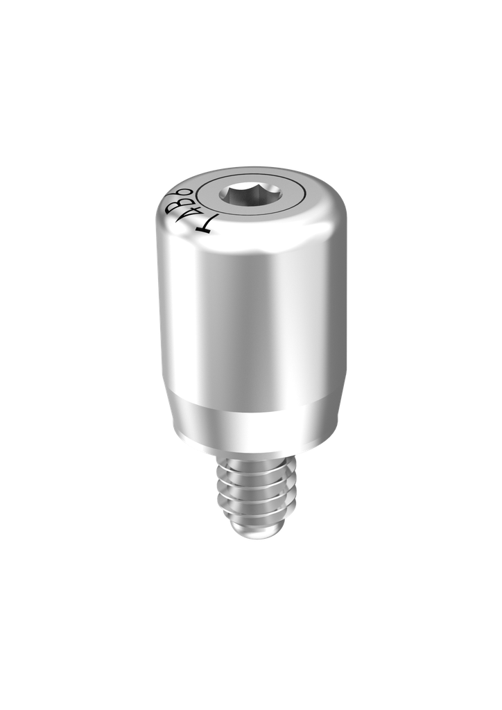 External Hex (EX-40) 6mm Healing Abutment 2 Part