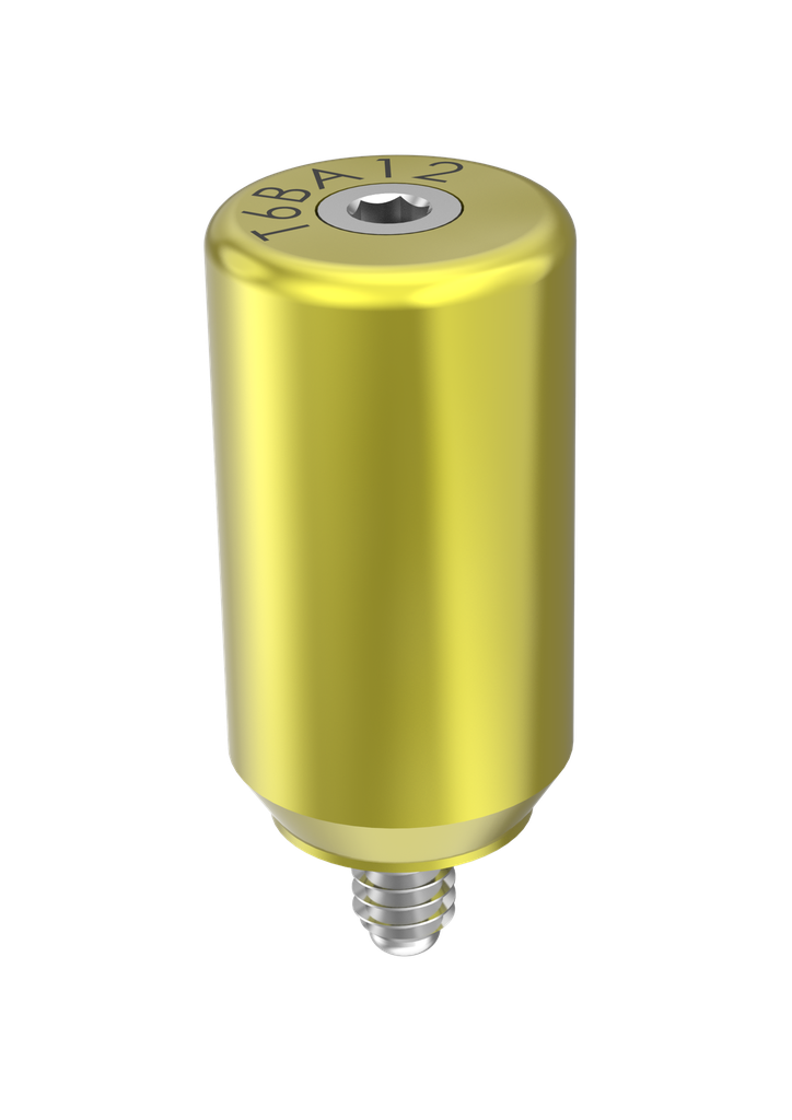 External Hex (EX-50) 12mm Healing Abutment 2 Part