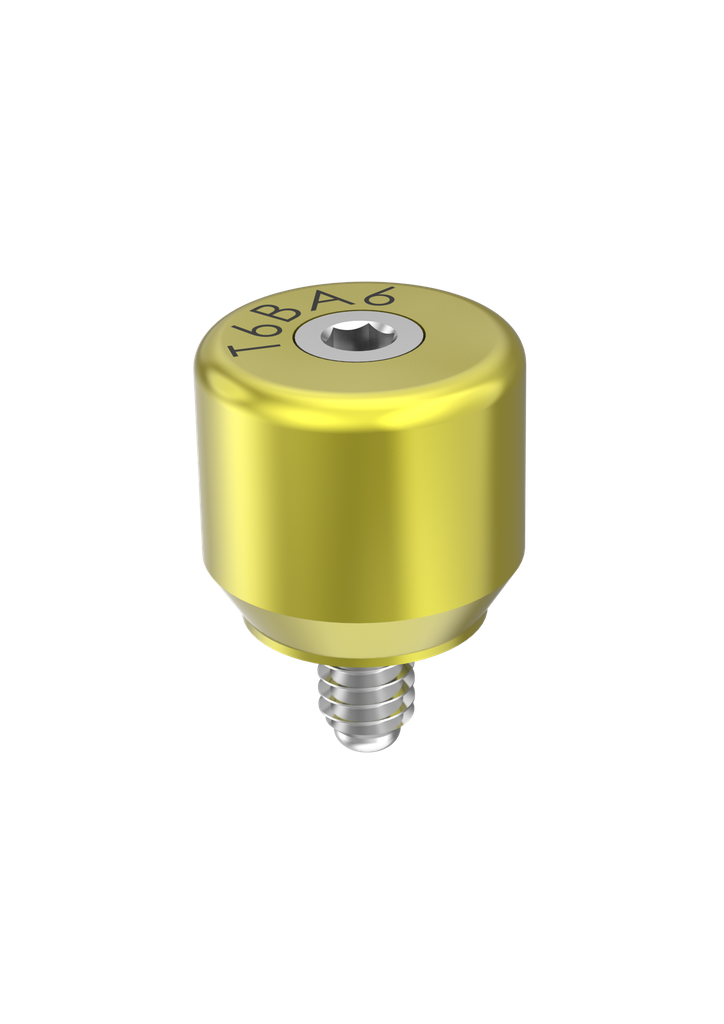External Hex (EX-50) 6mm Healing Abutment 2 Part