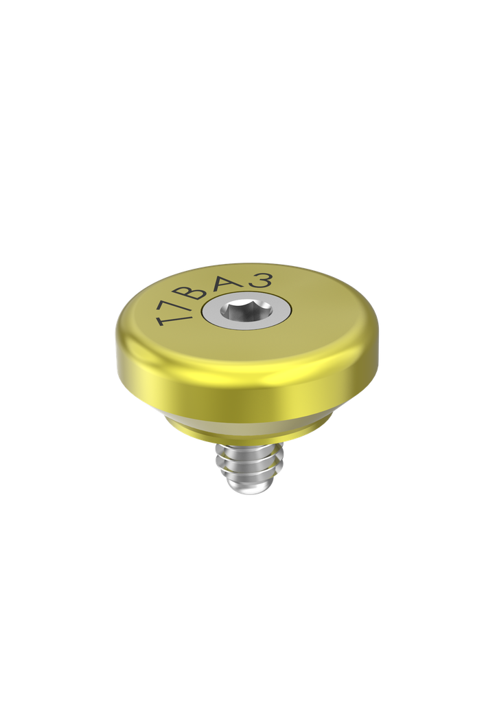External Hex (EX-50) 3mm Healing Abutment 2 Part