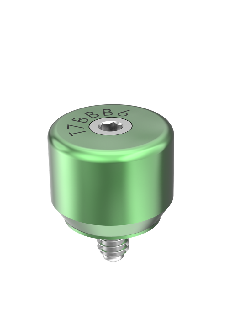 External Hex (EX-60) 6mm Healing Abutment 2 Part