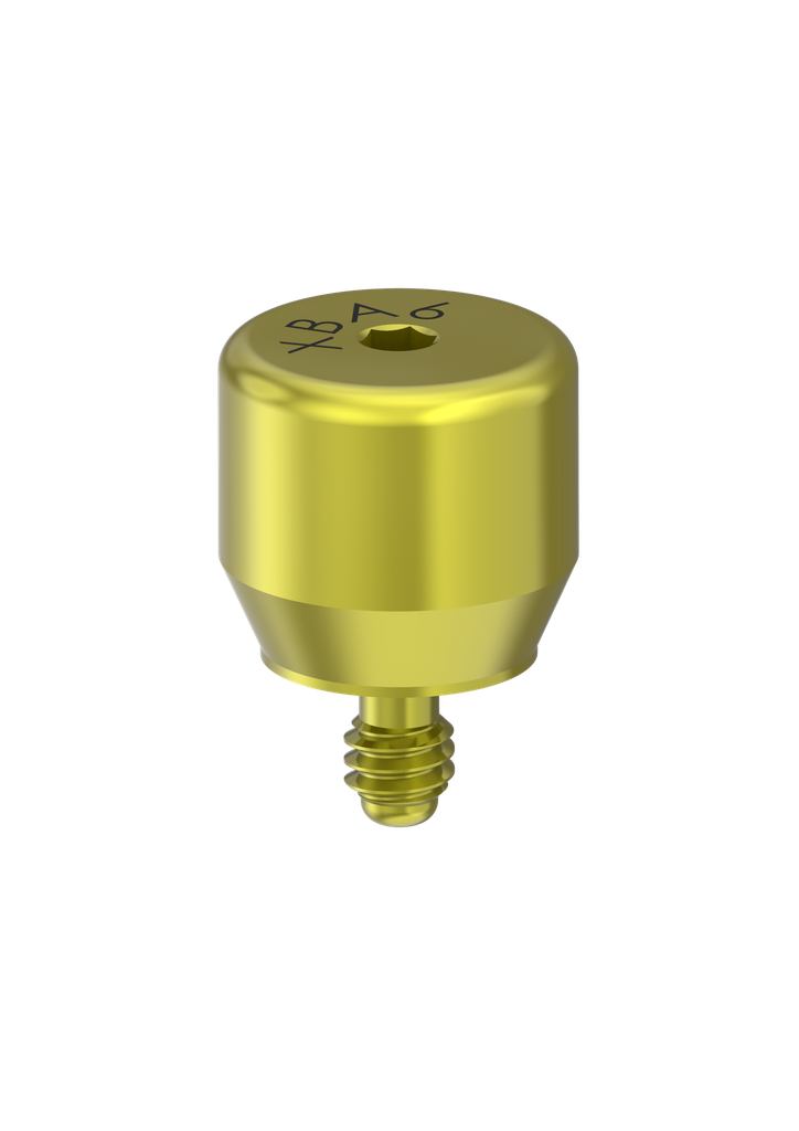 External Hex (EX-50) 6mm Healing Abutment
