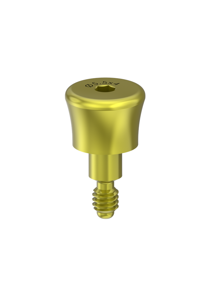Internal Hex / PROVATA (M-P45) 4mm Healing Abutment (Platform Matched)