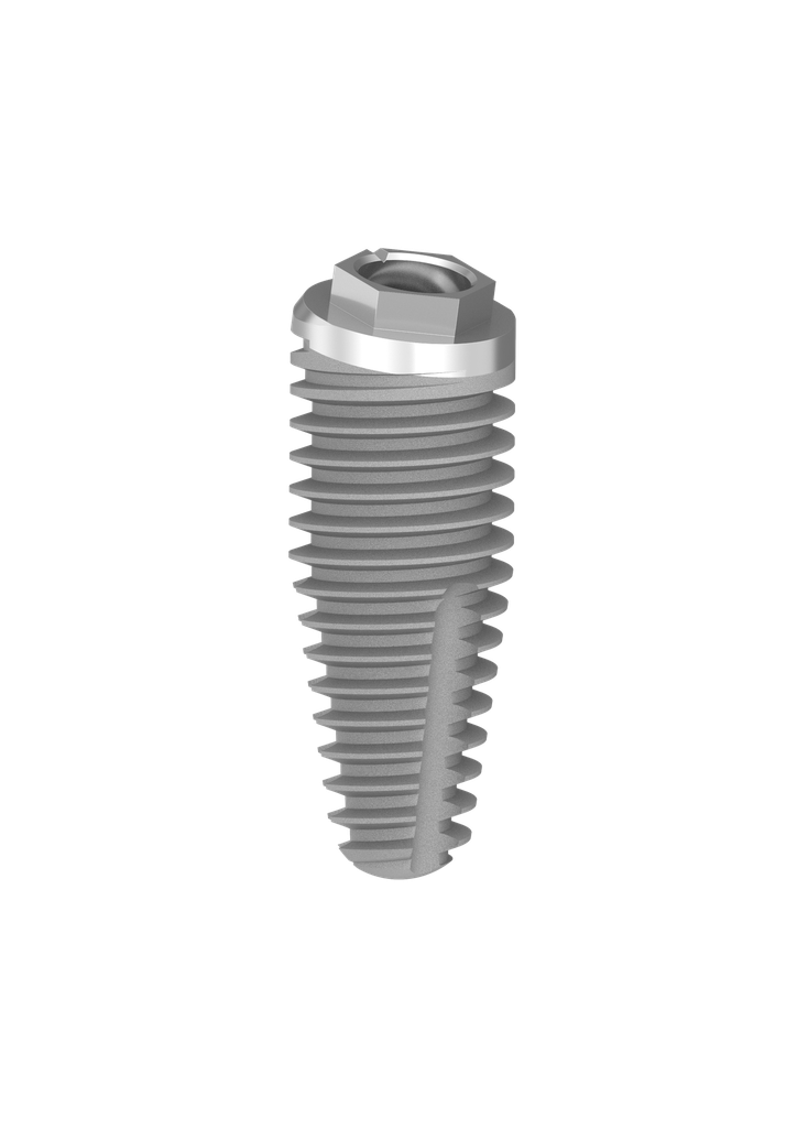 ⌀4 x 10mm 12° External Hex Implant