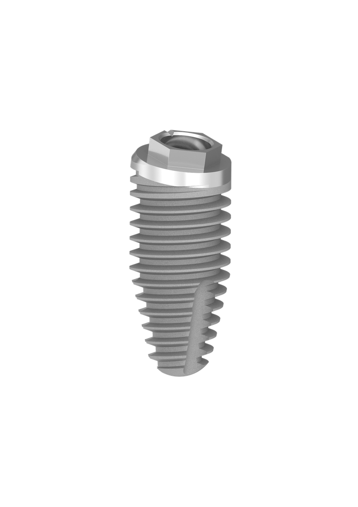 ⌀4 x 8.5mm 12° External Hex Implant