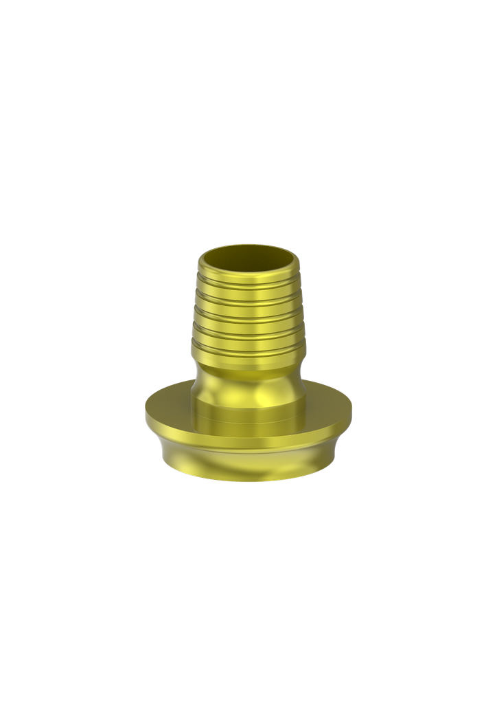 Abutment Base Ti-Non-Eng ø5.0 Ex Hex 1.5mm Collar