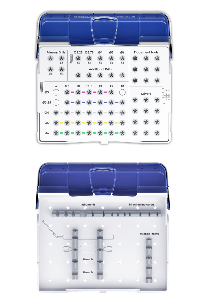 Inst Tray Ex Hex/ Int Hex EG