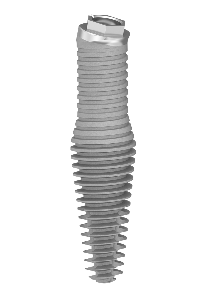 ⌀3.5/4.5 x 18mm 12° External Hex INVERTA Implant