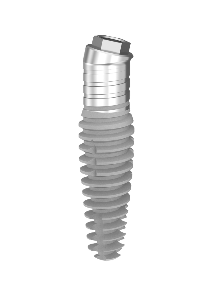 ⌀3/3.7 x 15mm 12° MSC External Hex INVERTA Implant