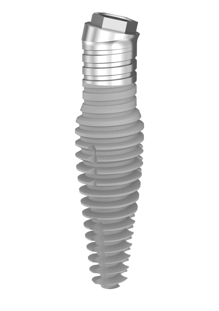 ⌀3.5/4.5 x 18mm 12° MSC External Hex INVERTA Implant