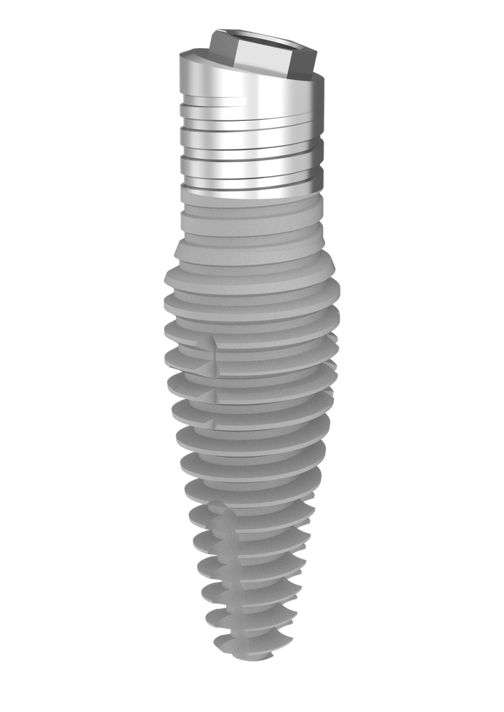 ⌀4/5 x 18mm 12° MSC External Hex INVERTA Implant