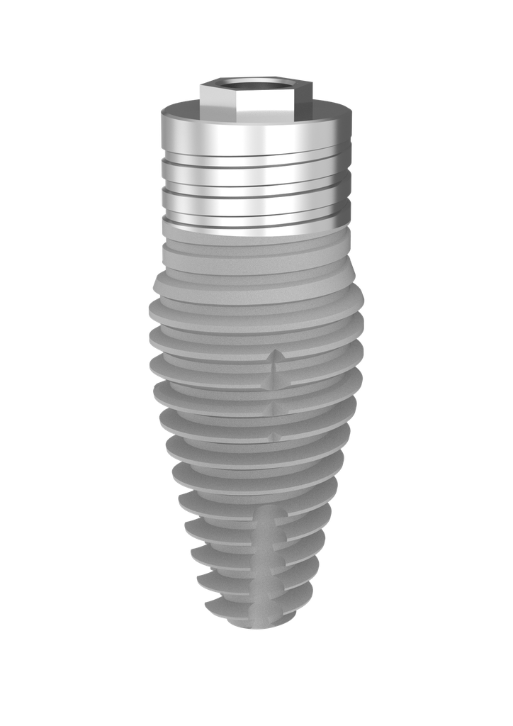 ⌀5.2/6 x 15mm MSC External Hex INVERTA Implant