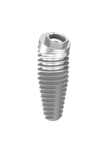 [MSC-IBR24D-10] ⌀4 x 10mm 24° MSC External Hex Implant