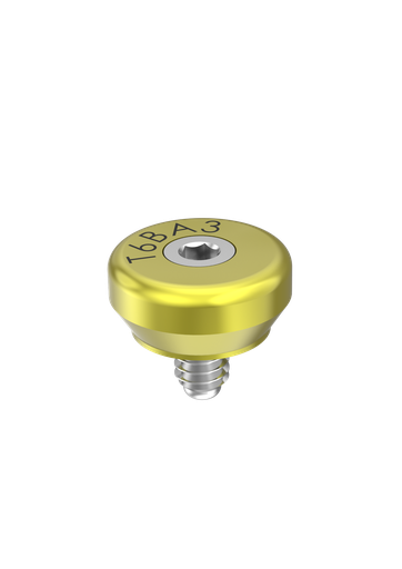 [T6BA3] External Hex (EX-50) 3mm Healing Abutment 2 Part