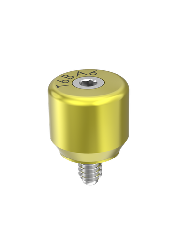 [T6BA6] External Hex (EX-50) 6mm Healing Abutment 2 Part