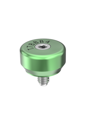 [T7BBB4] External Hex (EX-60) 4mm Healing Abutment 2 Part