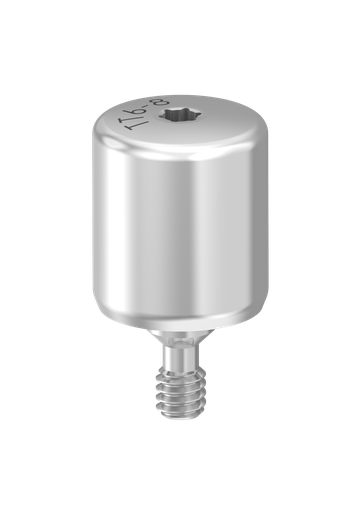 [TT6-8] IT (Internal Octagon) (IT6) 8mm Healing Abutment