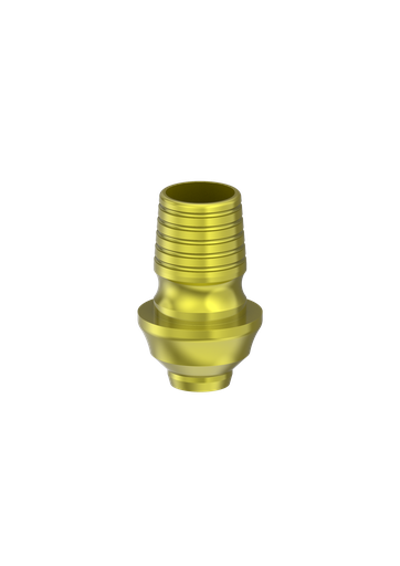 [TIB-NM-C1.5] Abutment Base Ti Non-Eng Int. Hex 1.5mm Collar