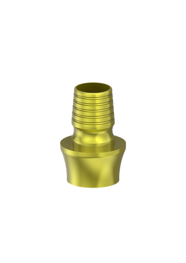 [TIB-NX-40-C3] Abutment Base Ti Non-Eng ø4.0 Ex Hex 3mm Collar