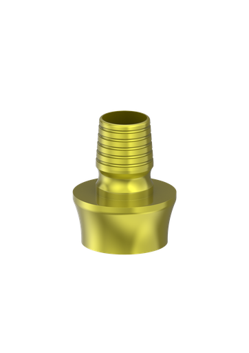 [TIB-NX-50-C3] Abutment Base Ti Non-Eng ø5.0 Ex Hex 3mm Collar