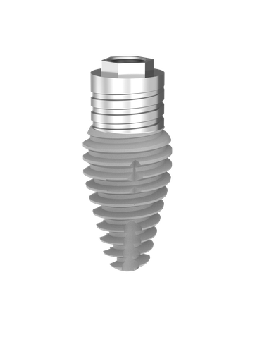 [IVM-EX40-5011] ⌀4/5 x 111mm MSC External Hex INVERTA Implant