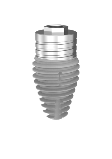 [IVM-EX52-6011] ⌀5.2/6 x 11mm MSC External Hex INVERTA Implant